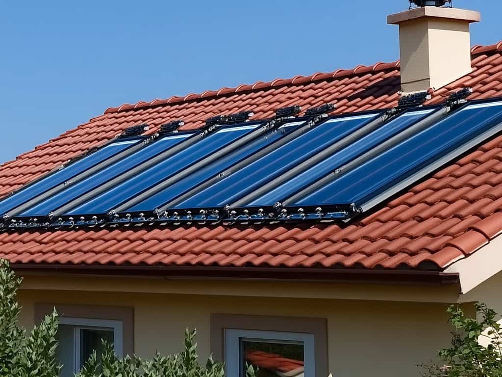 Solarthermie Anlage